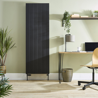 Radiatore di Design a Piastra Tipo 22 - Nero - 1800mm x 400mm