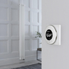 Radiatore di Design Elettrico - Verticale Doppio Tradizionale - Bianco - 1500mm x 200mm - Elemento Elettrico 600W