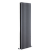 Radiatore di Design Orizzontale Antracite - 1600 x 472mm - 1591W - Sloane