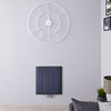 Radiatore di Design Orizzontale Antracite in Alluminio - 600 x 565mm - 692W - Aurora