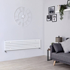 Radiatore di Design Orizzontale Bianco - 354 x 1600mm - 773W - Sloane