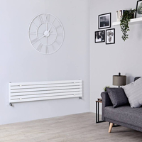 Radiatore di Design Orizzontale Bianco - 354 x 1600mm - 773W - Sloane