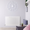 Radiatore di Design Orizzontale Bianco - 635 x 1000mm - 1022W - Sloane