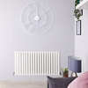 Radiatore di Design Orizzontale Bianco - 635 x 1180mm - 1203W - Sloane