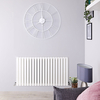 Radiatore di Design Orizzontale Bianco - 635 x 1180mm - 1867W - Sloane