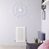 Radiatore di Design Orizzontale Bianco - 635 x 413mm - 653W - Sloane