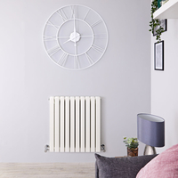 Radiatore di Design Orizzontale Bianco - 635 x 590mm - 934W - Sloane