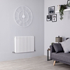 Radiatore di Design Orizzontale Bianco Disponibile in Diverse Misure - Revive