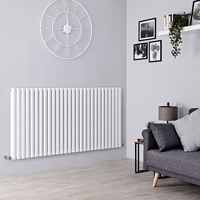 Radiatore di Design Orizzontale Doppio - Bianco - 800mm x 1652mm - 3152Watt