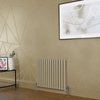 Radiatore di Design Orizzontale Marrone (Elk Brown) - Colonne Ovali - Revive
