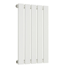 Radiatore di Design Orizzontale Piatto - 595mm x 350mm - Pannello Singolo - Bianco