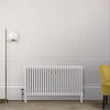Radiatore di Design Orizzontale Tradizionale Triplo - Rosa (Rose Petal Pink) - Regent