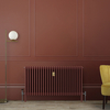 Radiatore di Design Orizzontale Tradizionale Triplo - Rosso (Booth Red) - Regent
