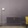Radiatore di Design Orizzontale Tradizionale Triplo - Viola (Dahlia Purple) - Regent