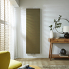 Radiatore di Design Verticale a Pannello Piatto Oro Antico - 1800mm x 500mm - Rubi
