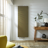 Radiatore di Design Verticale a Pannello Piatto Oro Antico da 1800mm - Varie Dimensioni - Rubi
