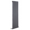 Radiatore di Design Verticale Antracite - 1600 x 472mm - 1149W - Sloane