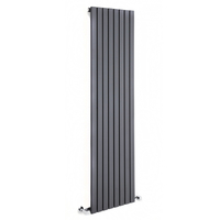 Radiatore di Design Verticale Antracite - 1600 x 472mm - 1149W - Sloane