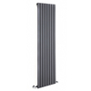 Radiatore di Design Verticale Antracite - 1780 x 472mm - 1196W - Sloane