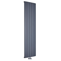 Radiatore di Design Verticale Antracite Aurora - Disponibile in Diverse Misure
