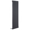 Radiatore di Design Verticale Antracite Savy - Disponibile in Diverse Misure