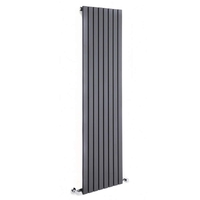 Radiatore di Design Verticale Antracite Sloane - Disponibile in Diverse Misure