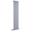 Radiatore di Design Verticale Argento - 1600 x 472mm - 862W - Sloane