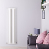 Radiatore di Design Verticale Bianco - 1600 x 354mm - 1193W - Sloane