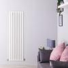 Radiatore di Design Verticale Bianco - 1600 x 472mm - 1591W - Sloane