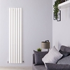 Radiatore di Design Verticale Bianco 1780mm Rombo - Disponibile in Diverse Misure