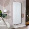 Radiatore di Design Verticale Bianco a Piastra (Pannello Singolo) - 1800mm x 700mm - Attacco Centrale