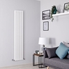 Radiatore di Design Verticale Bianco Disponibile in Diverse Misure - Delta