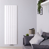 Radiatore di Design Verticale Bianco in Alluminio - 1600 x 565mm - 1840W - Aurora