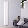 Radiatore di Design Verticale Bianco in Alluminio - 1800 x 280mm - 1038W - Aurora