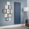 Radiatore di Design Verticale Doppio - Blu - 1780mm x 590mm