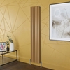 Radiatore di Design Verticale Giallo (Autumn Yellow) Alto 1780mm - Colonne Ovali - Revive