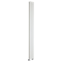 Radiatore di Design Verticale (Pannello Doppio) - 1750mm x 177mm - Bianco - Sterling Quinn by Hudson Reed