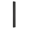 Radiatore di Design Verticale Piatto - 1750mm x 210mm - Doppio Pannello - Nero Opaco