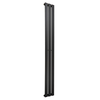 Radiatore di Design Verticale Piatto - 1750mm x 210mm - Pannello Singolo - Nero Opaco