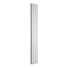 Radiatore di Design Verticale Piatto - 1750mm x 280mm - Doppio Pannello - Bianco