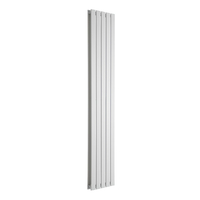 Radiatore di Design Verticale Piatto - 1750mm x 350mm - Doppio Pannello - Bianco