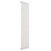 Radiatore di Design Verticale Piatto - 1750mm x 350mm - Pannello Singolo - Bianco