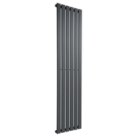 Radiatore di Design Verticale Piatto - 1750mm x 420mm - Pannello Singolo - Antracite