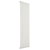 Radiatore di Design Verticale Piatto - 1750mm x 420mm - Pannello Singolo - Bianco