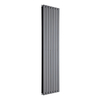 Radiatore di Design Verticale Piatto - 1750mm x 490mm - Doppio Pannello - Antracite