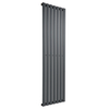 Radiatore di Design Verticale Piatto - 1750mm x 490mm - Pannello Singolo - Antracite