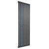 Radiatore di Design Verticale Piatto - 1750mm x 560mm - Pannello Singolo - Antracite