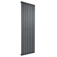 Radiatore di Design Verticale Piatto - 1750mm x 560mm - Pannello Singolo - Antracite