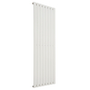 Radiatore di Design Verticale Piatto - 1750mm x 560mm - Pannello Singolo - Bianco