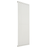 Radiatore di Design Verticale Piatto - 1750mm x 560mm - Pannello Singolo - Bianco